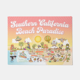 究極のソカルサンセット ドアマット