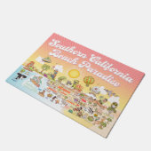 究極のソカルサンセット ドアマット (アングル)