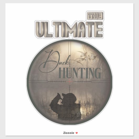 究極のダック狩りシール シール (シート)