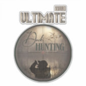 究極のダック狩りシール シール (正面)