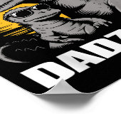 究極のディノパパのための父の日の驚き – D ポスター (角)