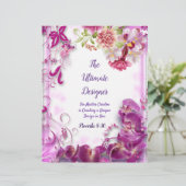 究極のデザイナー詩のパーソナライズされた紙 (スタンド正面)