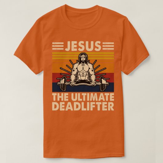 究極のデッドリフターであるイエス Tシャツ (デザイン正面)