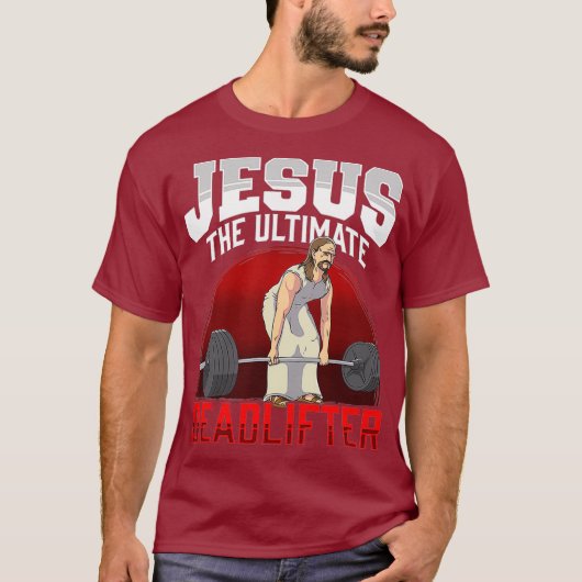 究極のデッドリフターであるイエス Tシャツ (正面)