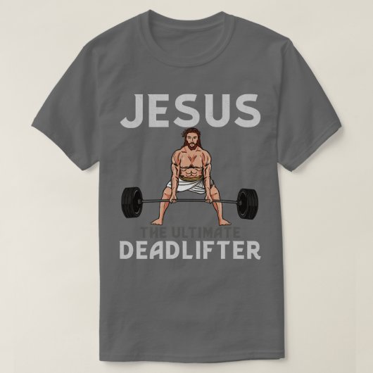 究極のデッドリフターTシャツ Tシャツ (デザイン正面)