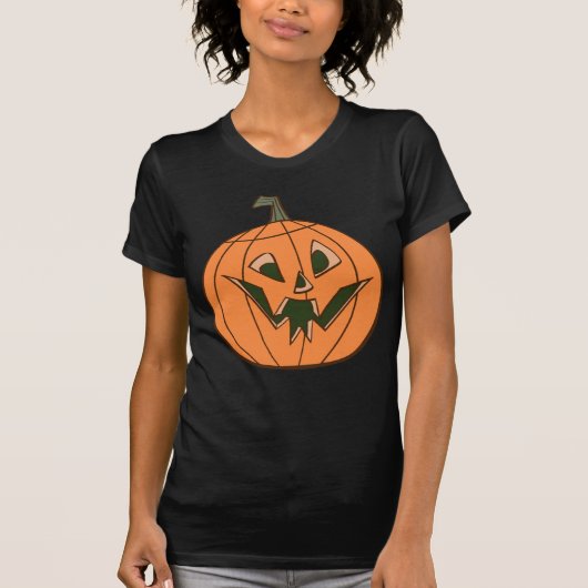 究極のハロウィン・ジャック・オ・ランタン・パンプキン Tシャツ (正面)
