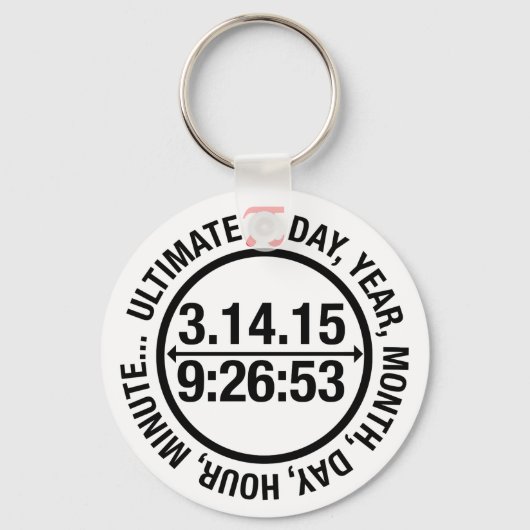 究極のパイの日2015 キーホルダー (正面)