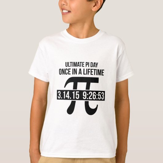 究極のパイ日 Tシャツ (正面)