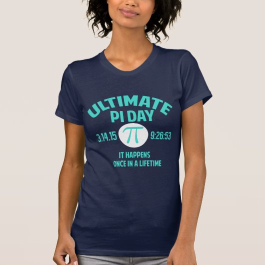 究極のパイ・デイ・シャツ Tシャツ (正面)