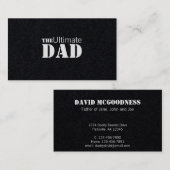 究極のパパ 名刺 (正面/裏面)