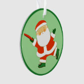 究極のパーソナライズされたフリスビー オーナメント (正面)