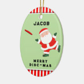 究極のパーソナライズされたfrisbee収集可能 セラミックオーナメント (左)