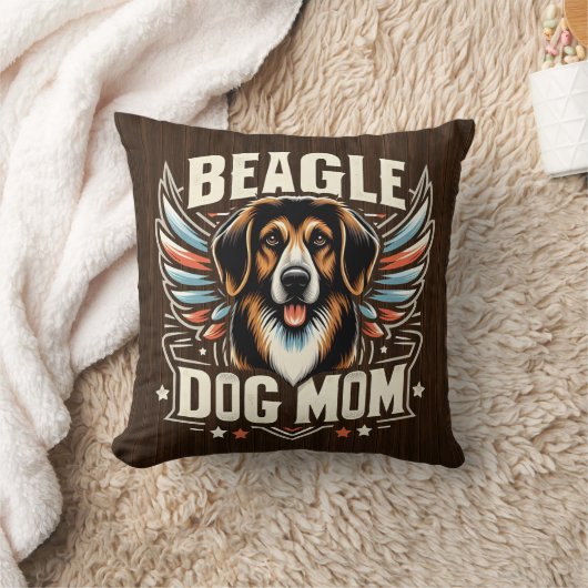 究極のビーグル犬ママ - ビーグル犬愛好家へのギフト クッション (ブランケット)
