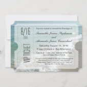 究極のビーチデスティネーション ウェディング VIP ご招待 招待状 (正面)