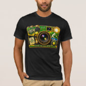 究極のピックルボール 3D ビンテージ レンズ Tシャツ (正面)