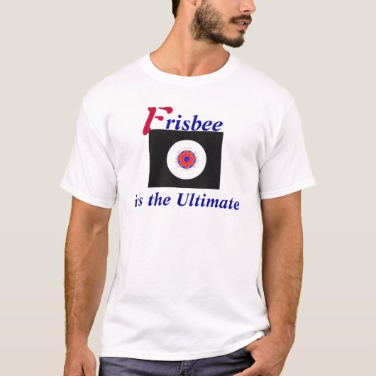 究極のフライングディスク Tシャツ (正面)