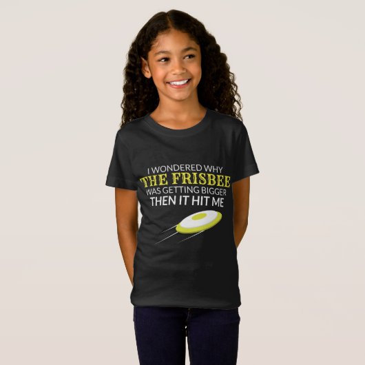究極のフリスビーなぜフリスビーが大きくなるのか Tシャツ (正面フル)
