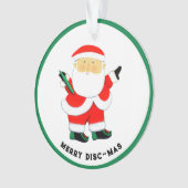 究極のフリスビーのクリスマスコレクション オーナメント (正面)