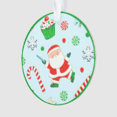 究極のフリスビーのクリスマスコレクション オーナメント (正面)