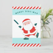 究極のフリスビークリスマスホリデーカード シーズンカード (スタンド正面)