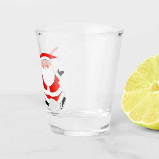 究極のフリスビークリスマス ショットグラス (右)