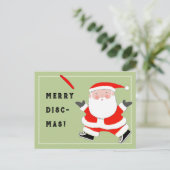 究極のフリスビークリスマス ポストカード (スタンド正面)