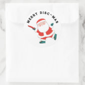 究極のフリスビークリスマス ラウンドシール (バッグ)