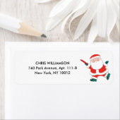 究極のフリスビークリスマス ラベル (インサイチュ)