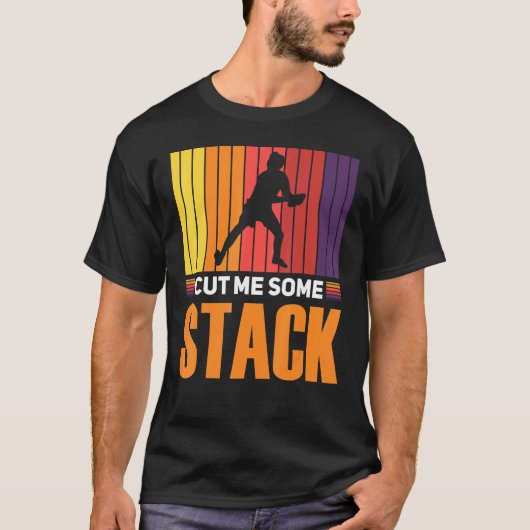 究極のフリスビーディスクゴルフスタック Tシャツ (正面)
