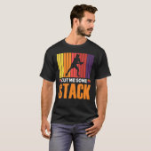 究極のフリスビーディスクゴルフスタック Tシャツ (正面フル)