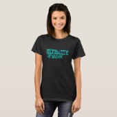究極のフリスビービーチスポーツスロー Tシャツ (正面フル)