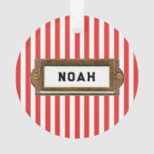 究極のフリスビーホリデーギフト オーナメント (裏面)