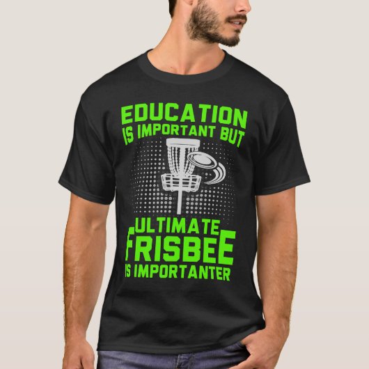 究極のフリスビー選手ゲームチームフリスビー3 Tシャツ (正面)