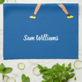 究極のフリスビー キッチンタオル (折り畳み)