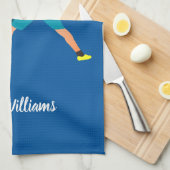 究極のフリスビー キッチンタオル (四つ折り)