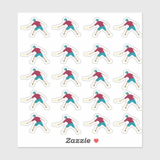 究極のフリスビー シール (シート)