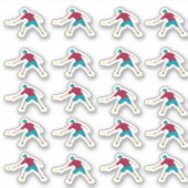 究極のフリスビー シール (正面)