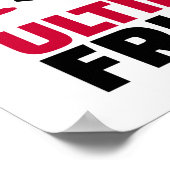 究極のフリスビー ポスター (角)