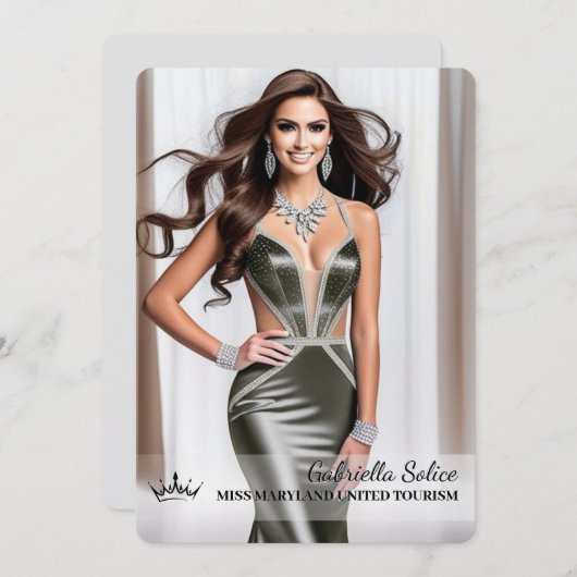 究極のページアンプロモーションカード – ポートレート シーズンカード (正面/裏面)