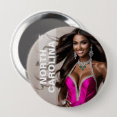 究極のページェントのボタンピン 缶バッジ (正面&裏面)