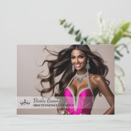 究極のページカードデザイン – 横長 招待状