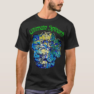 究極のホウレンソウ70sサイケデリックバンドユーH Tシャツ