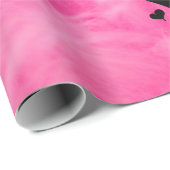 究極のホットピンクファジーフェイクファー ラッピングペーパー (ロールコーナー)