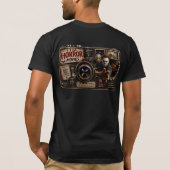究極のホラー ヴィンテージカメラ ULTRA 3D Tシャツ (裏面)