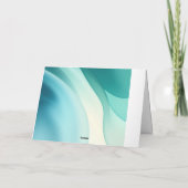 究極のママ アクア カスタム 母の日 グリーティング シーズンカード (裏面)