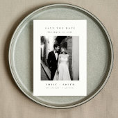 究極のミニマルウェディングフォト予算 セーブザデート