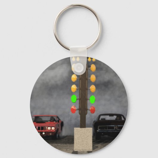 究極のモパーの対決 キーホルダー (正面)