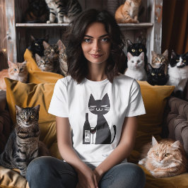 究極のワインキャット、夢ねこ トライブレンドＴシャツ