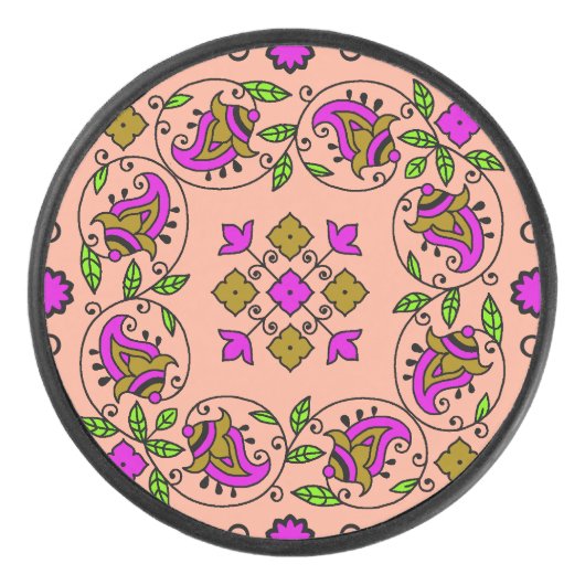 究極のヴィンテージパターン アイスホッケーパック (正面)