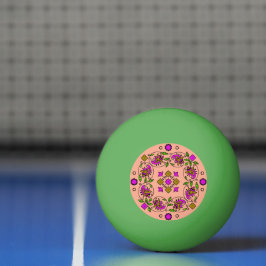 究極のヴィンテージパターン 卓球ボール
